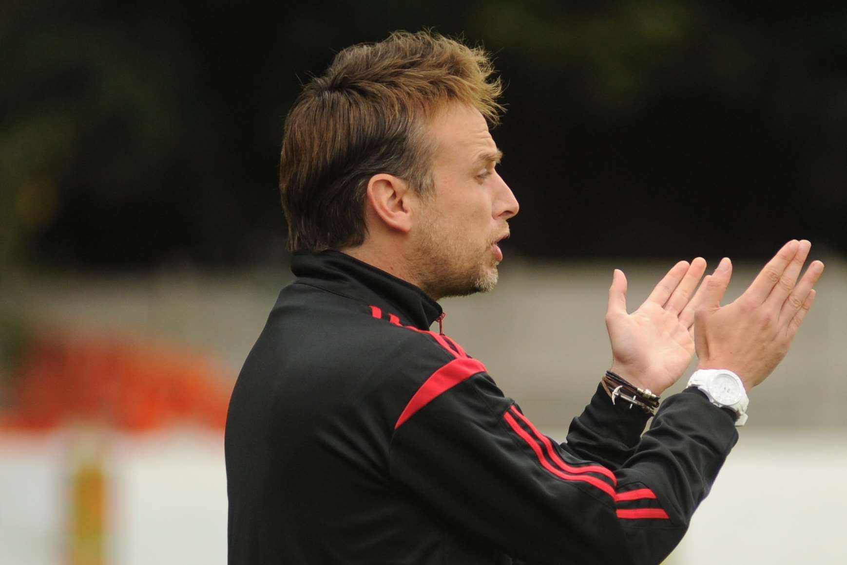 New Chatham Town boss James Collins Picture: Steve Crispe