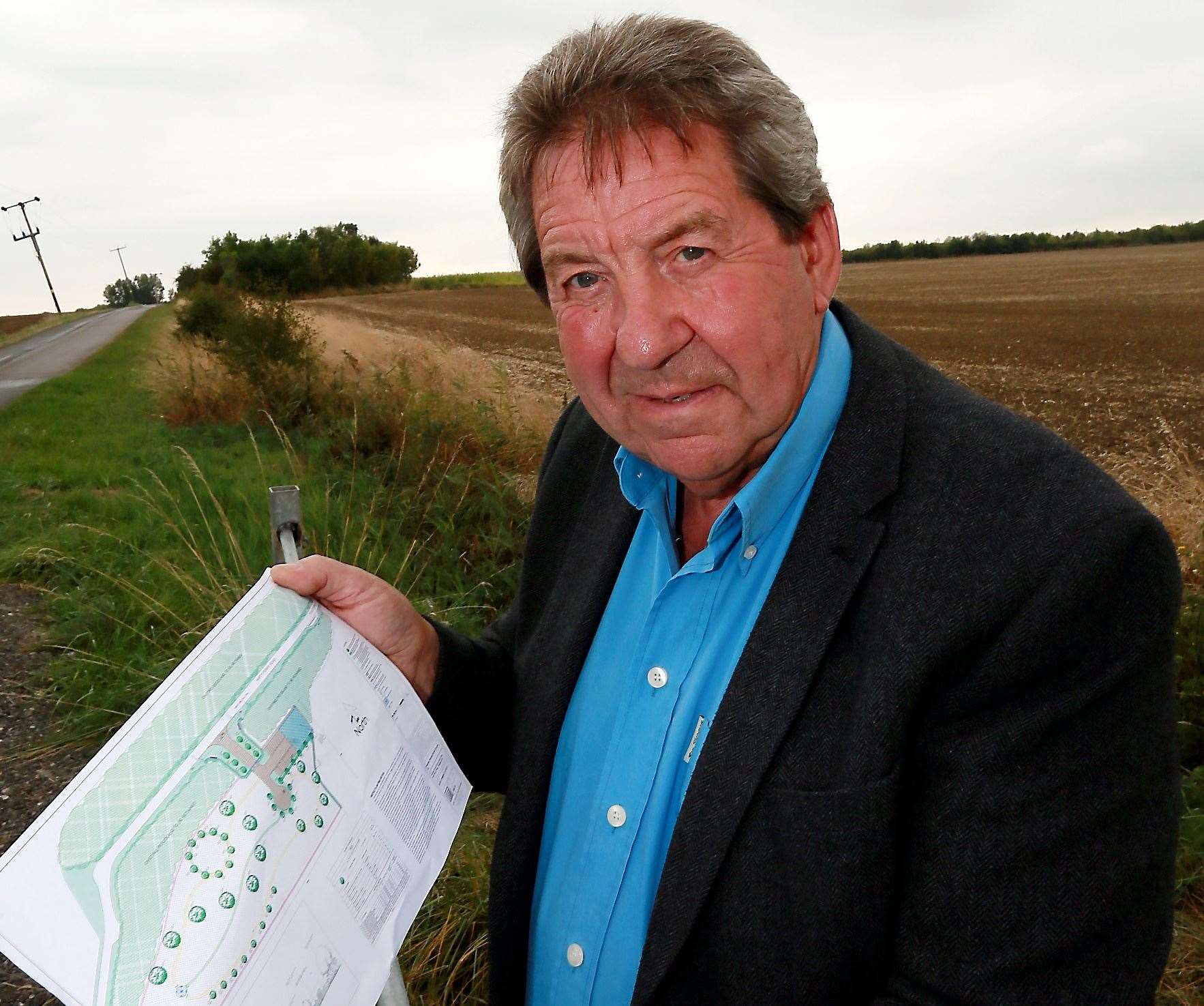 Mr Henderson MP was part of the campaign to get Sheppey Natural Burial Ground in Leysdown. Picture: Phil Lee