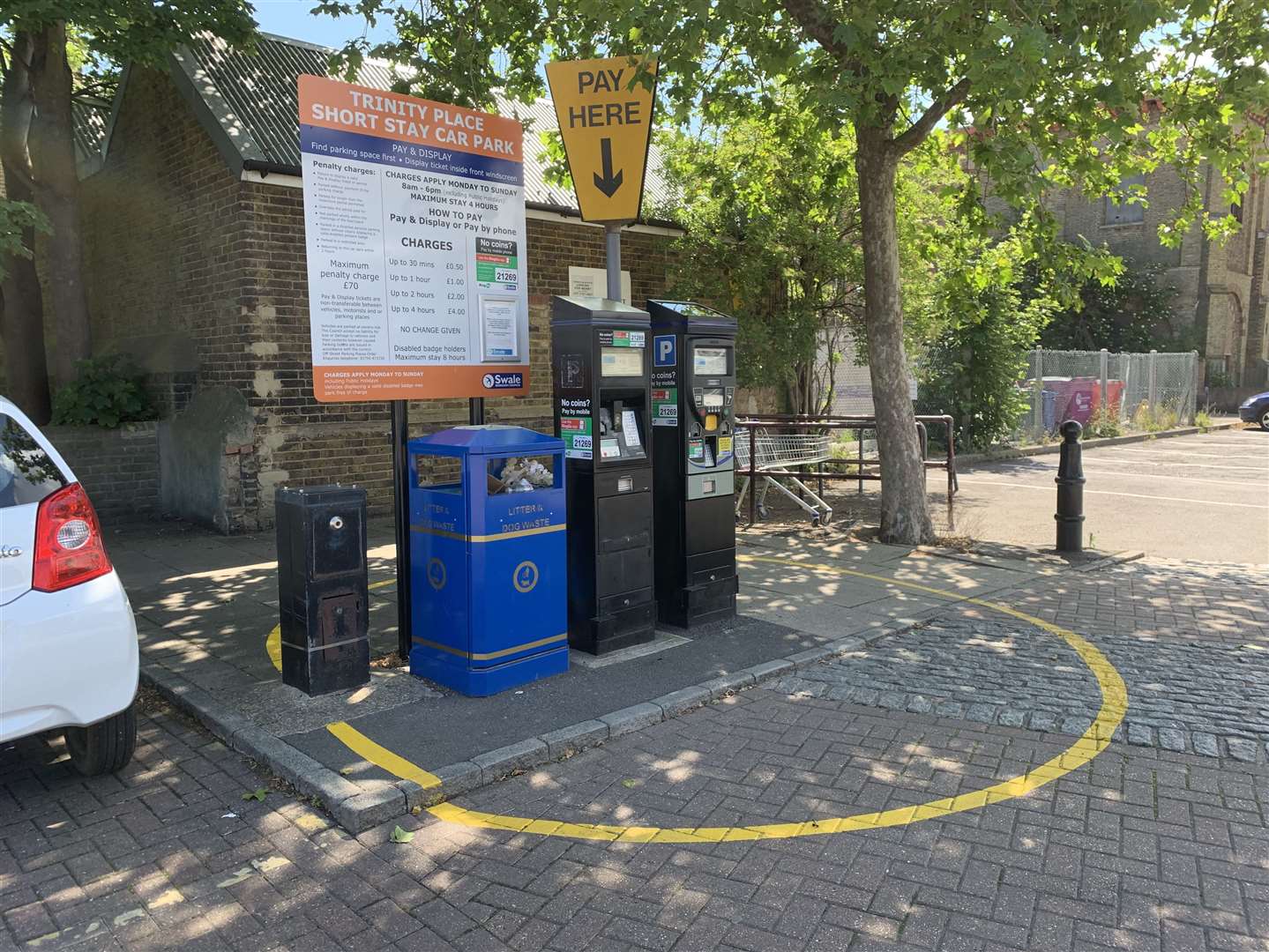 Motorists will have to pay more to park at council-run car parks such as this one in Trinity Place, Sheerness