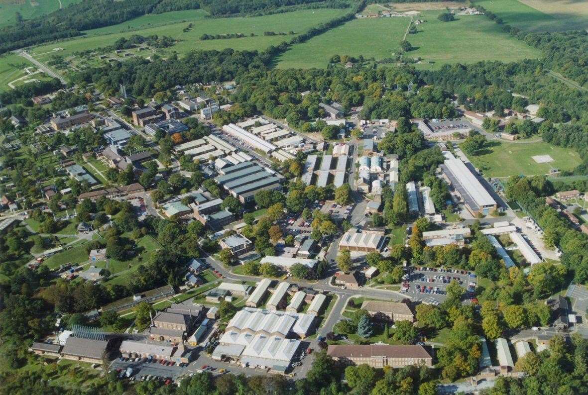 The former Defence Science and Technology Laboratory at Fort Halstead. Photo DoE