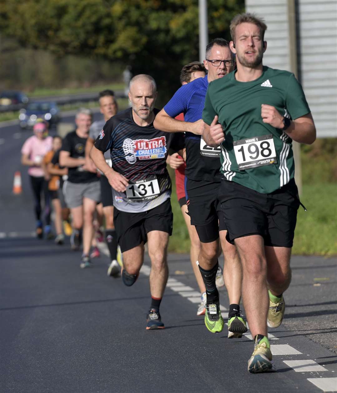 Daniel Reed leads a pack. Picture: Barry Goodwin (60032934)