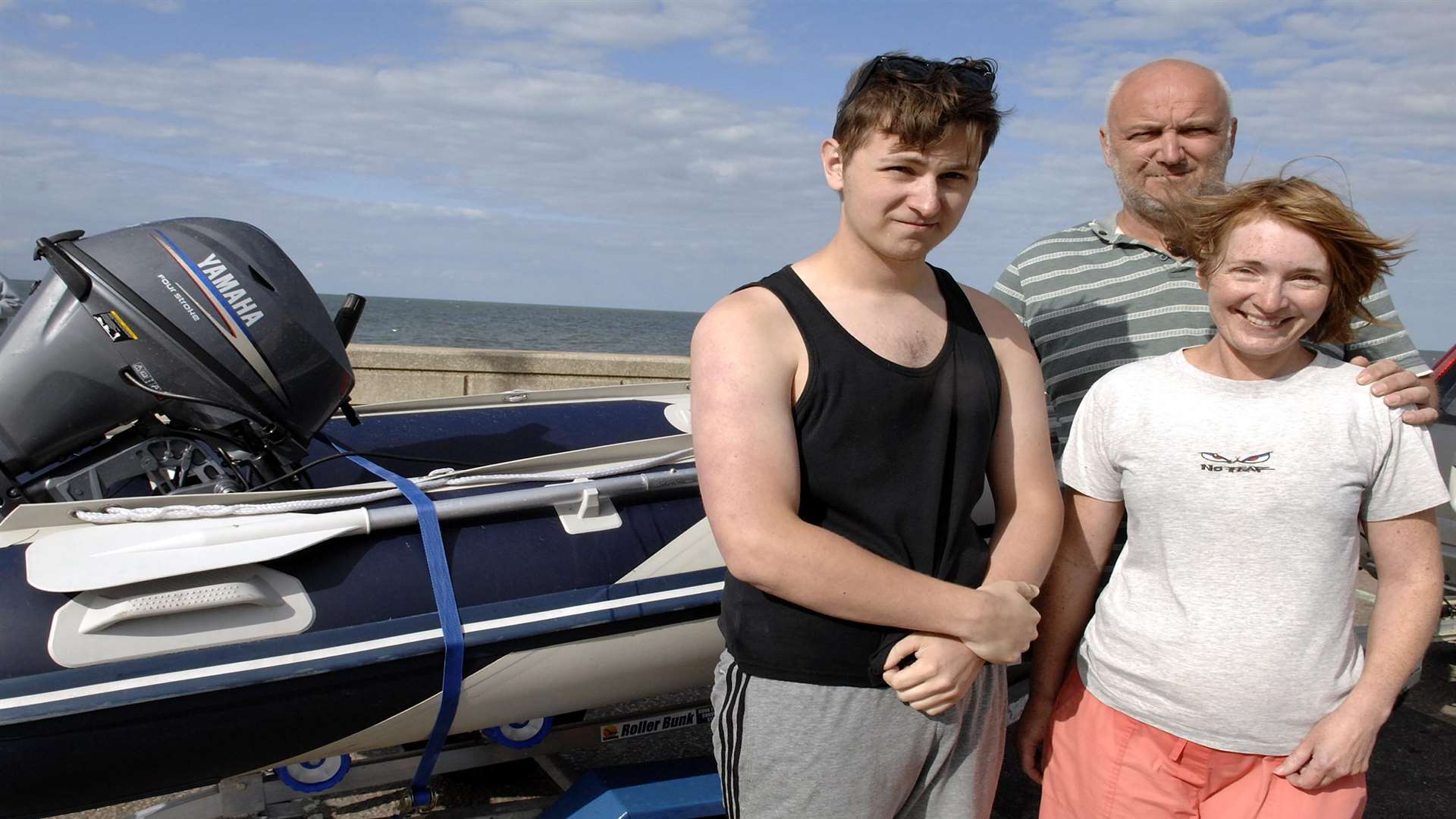 Steve and Susan Scales with son Liam