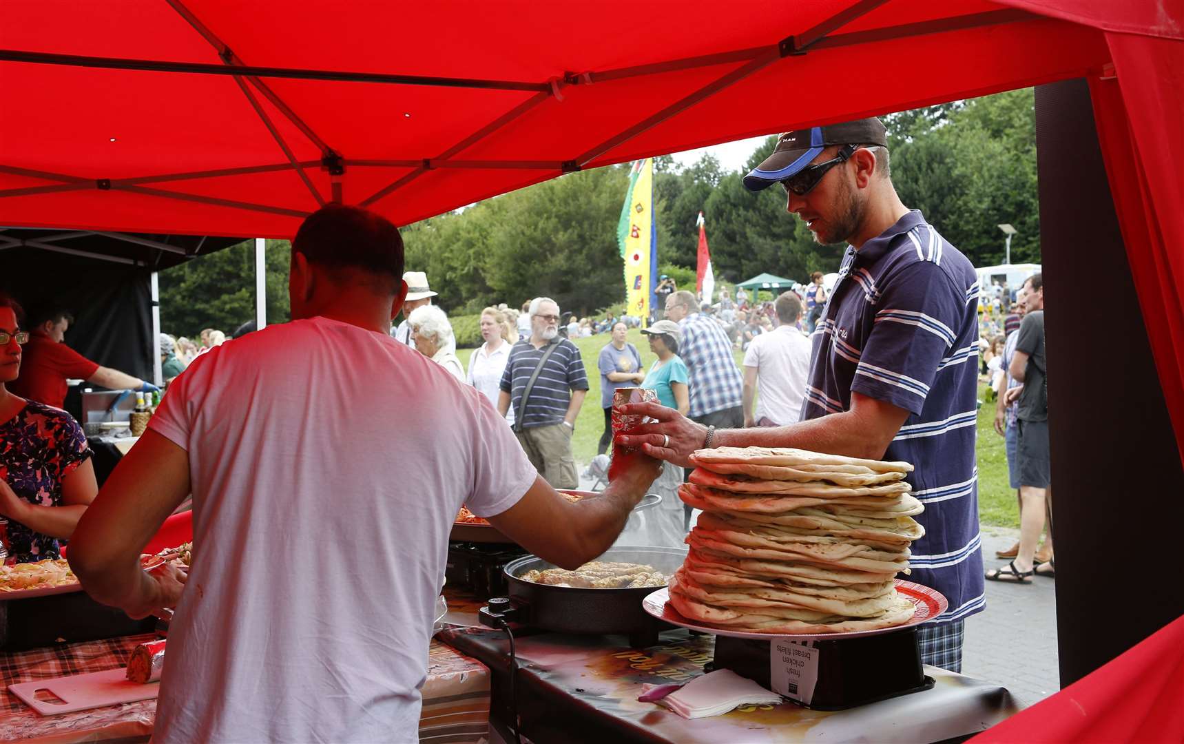 The Freewheelin FEASTival takes place in Mote Park. File image