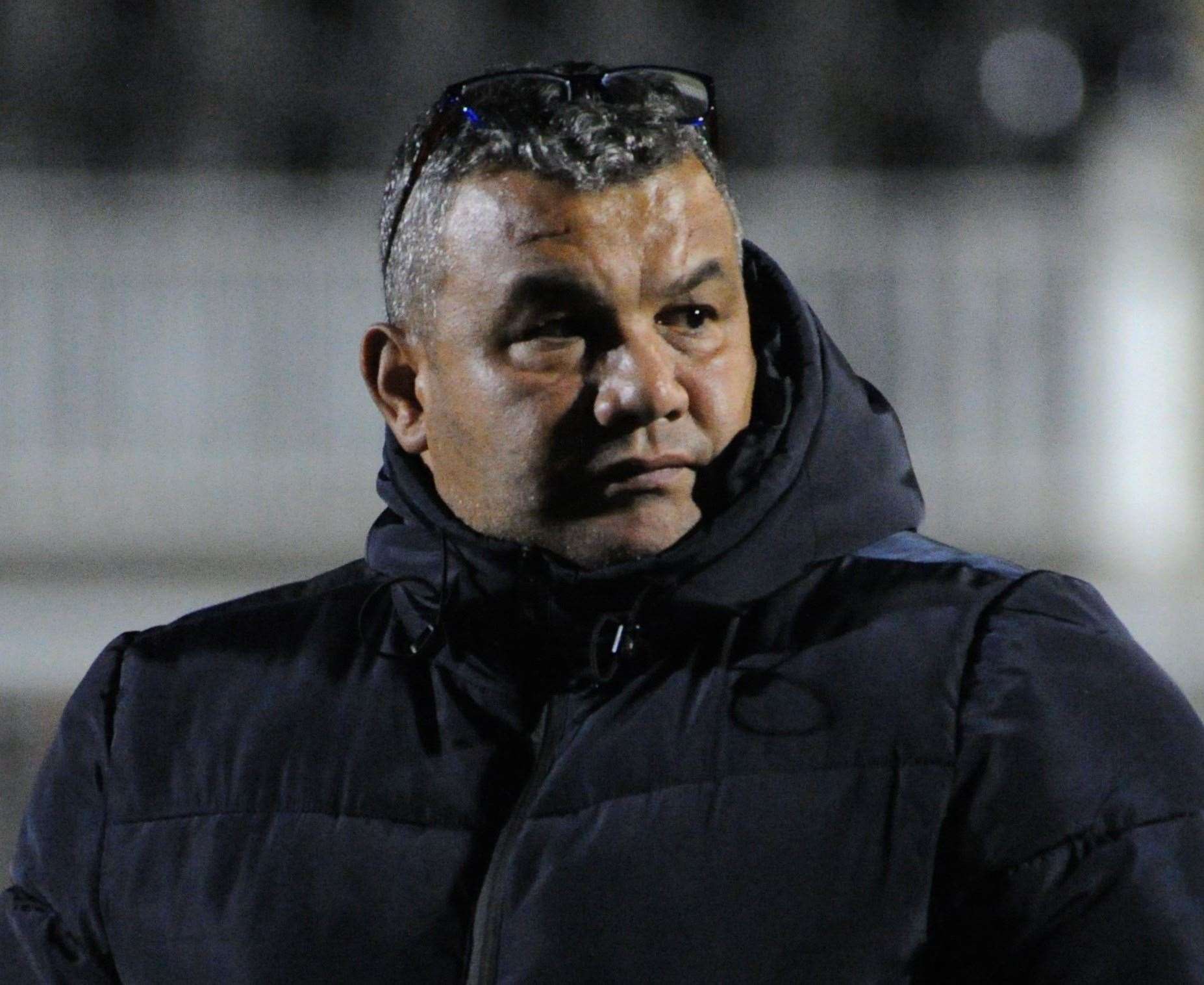 Maidstone United manager Hakan Hayrettin Picture: Steve Terrell