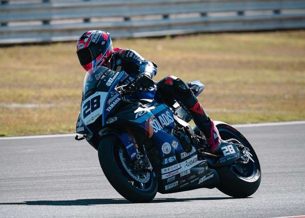 Lydd's Bradley Ray in action for Yamaha Motoxracing at Misano last month. Picture: Giulio Di Natale