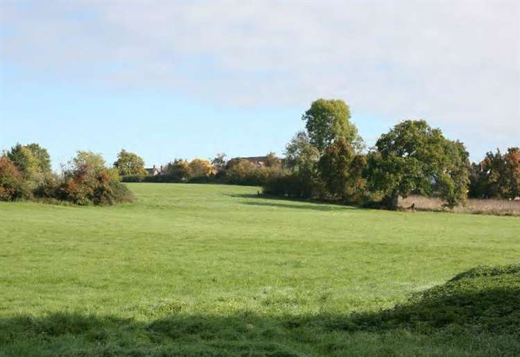 Catesby Estates wants to build at the western edge of Headcorn. Picture: The Environmental Dimension Partnership Ltd and Catesby Estates