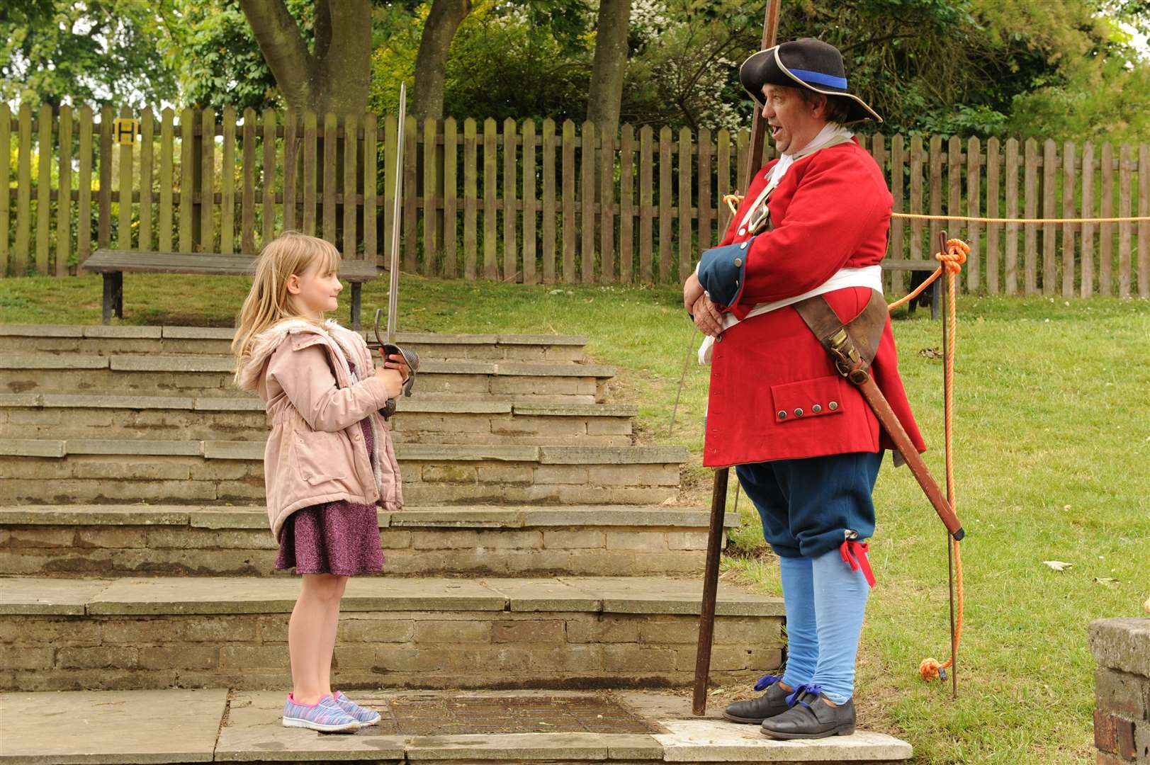 Social distancing measures will be in place at Upnor Castle. Picture: Steve Crispe