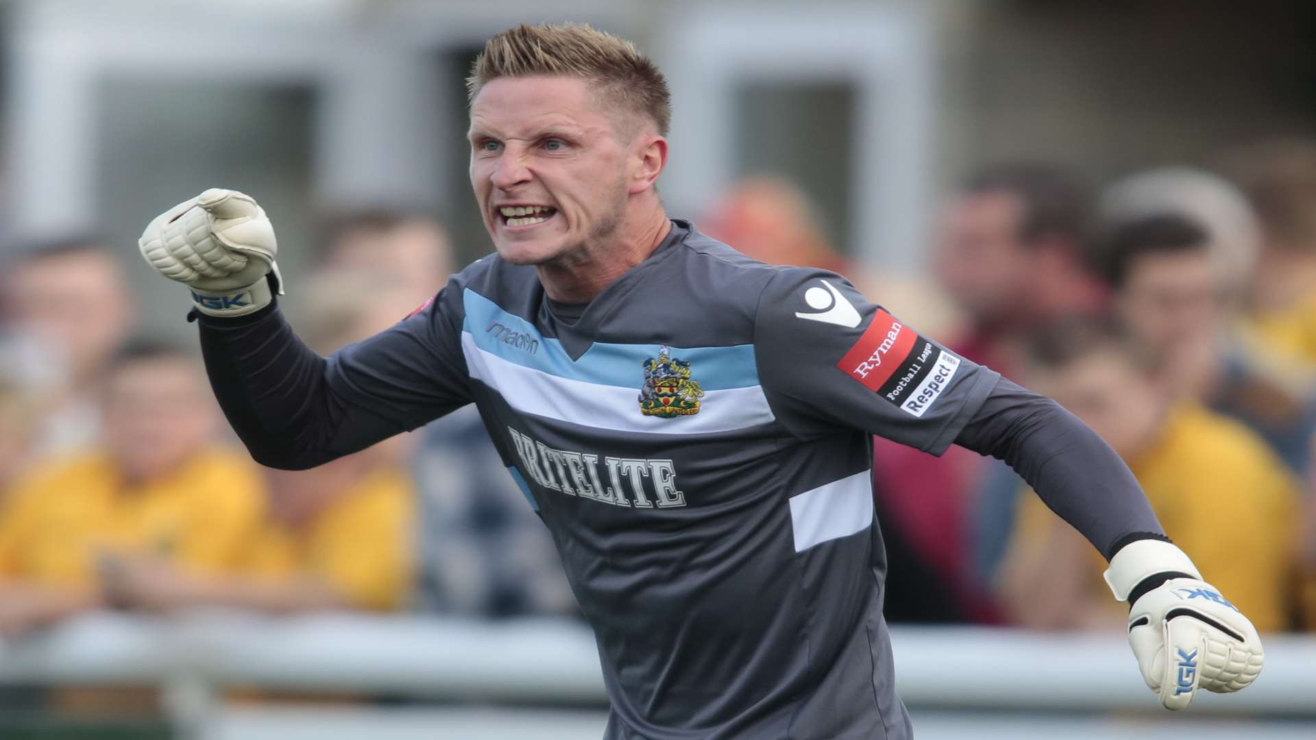 Stones keeper Lee Worgan Picture: Martin Apps