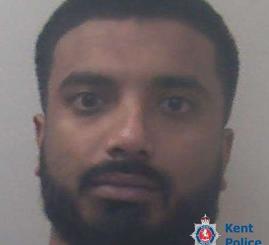 Shah Ali, 27, of The Cockpit, Marden, was jailed after the attack. Picture: Kent Police