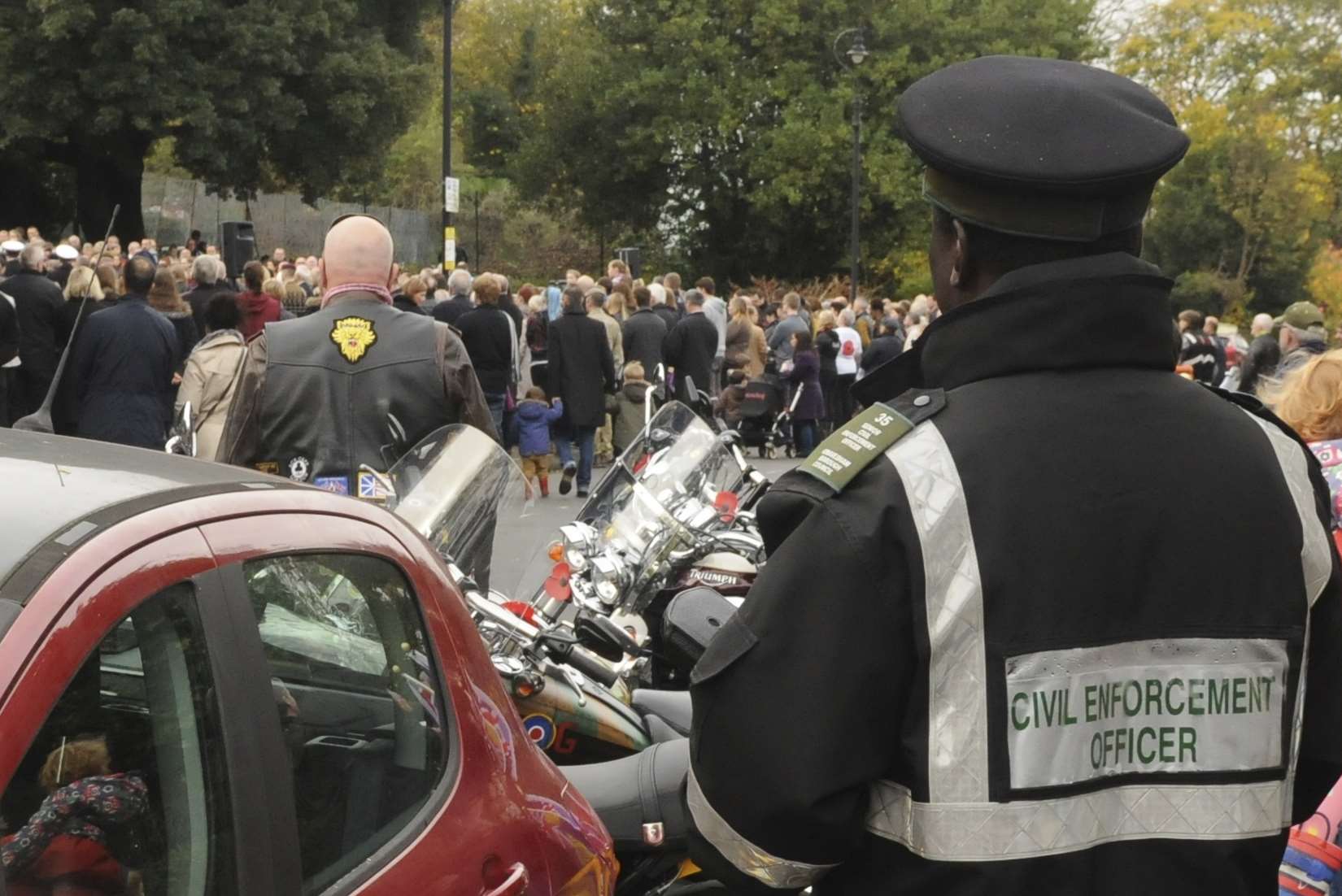 Traffic Warden. Stock picture.