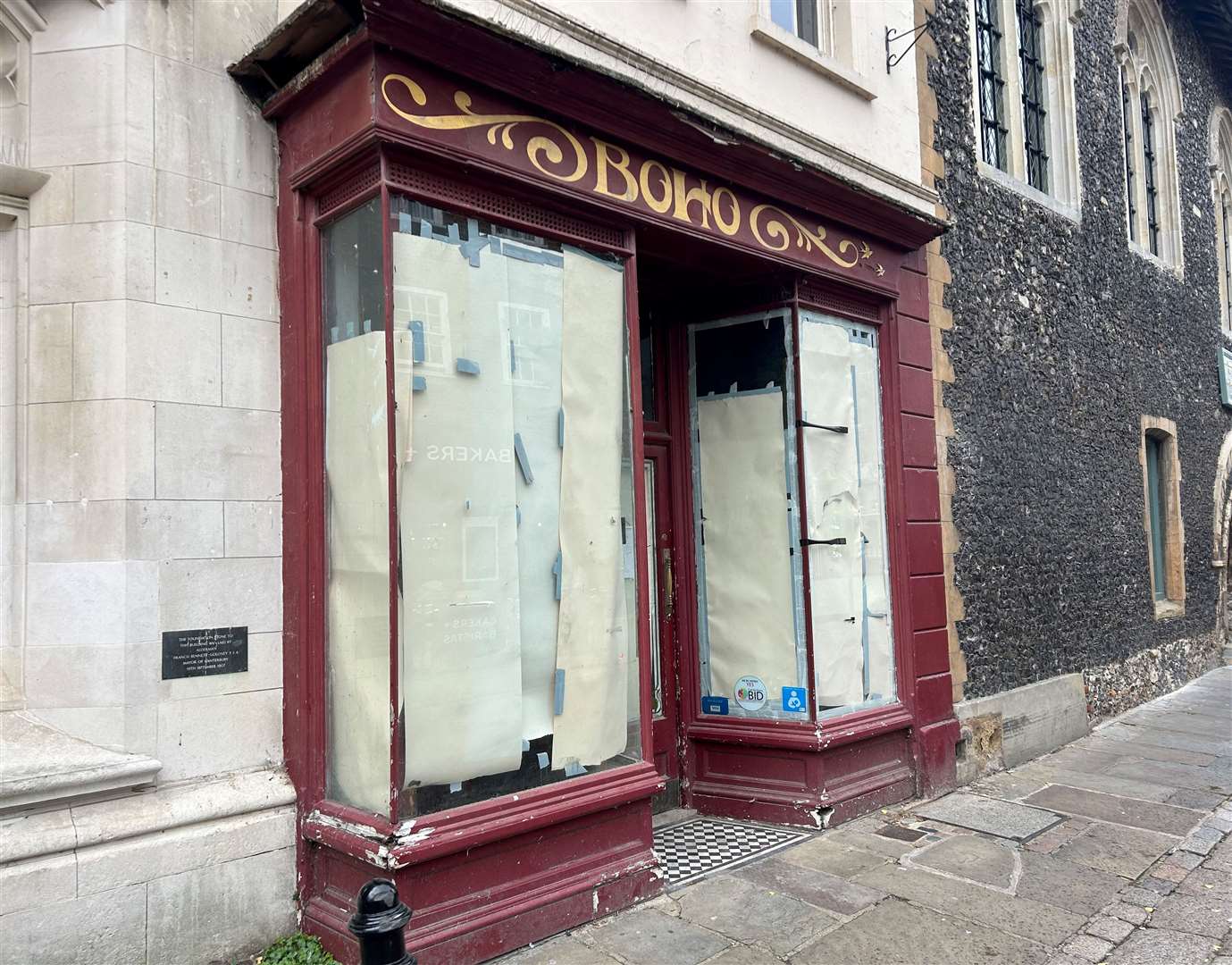 Plans have been submitted to convert the former Boho cafe building into a HMO in Canterbury High Street