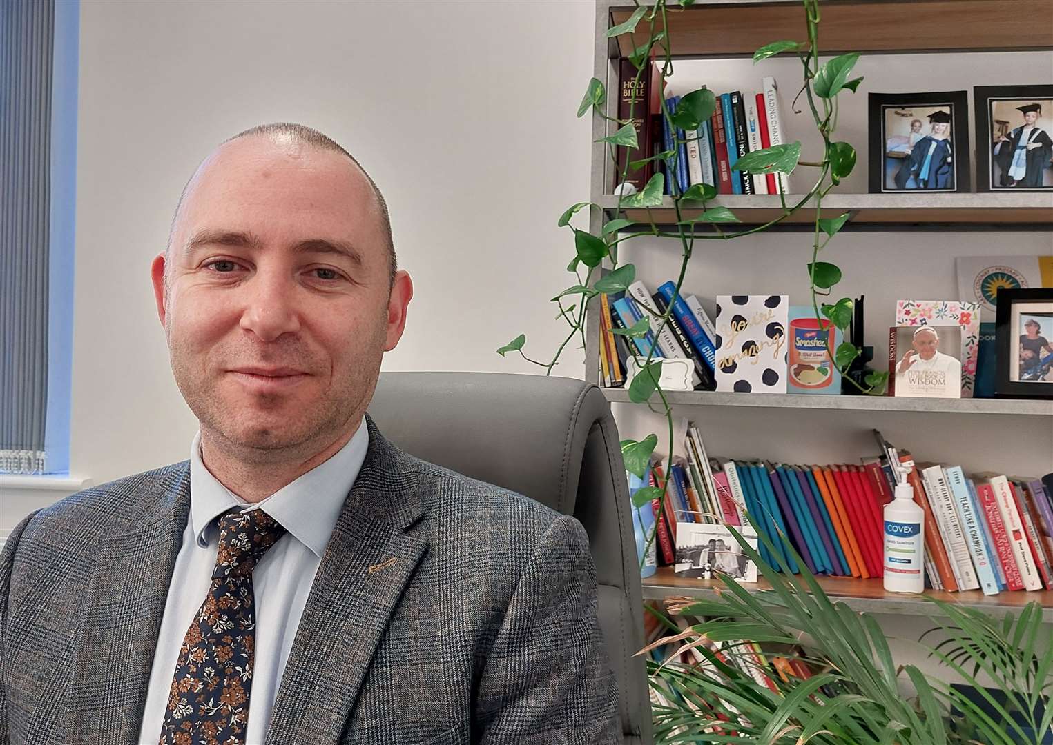 Damian McBeath, head teacher of the John Wallis Academy