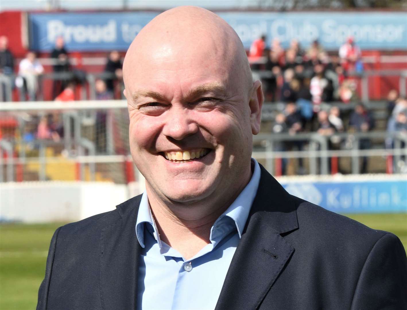 Ebbsfleet chief executive Damian Irvine. Picture: Simon Hildrew