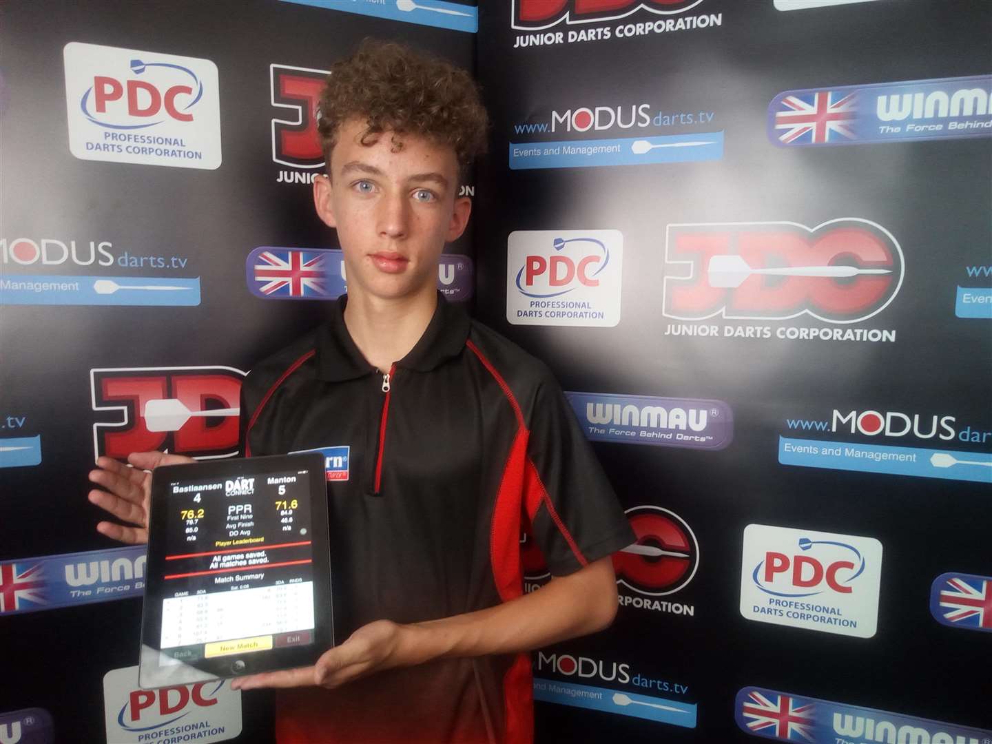 Kyle Manton won his maiden JDC Championship. (3139070)