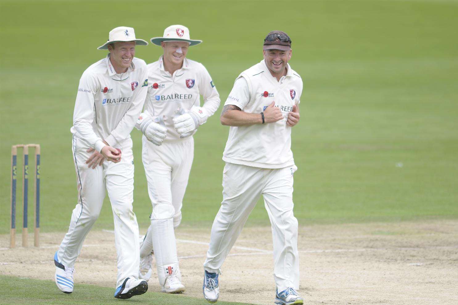 Sam Billings has extended his stay with Kent. Picture: Barry Goodwin