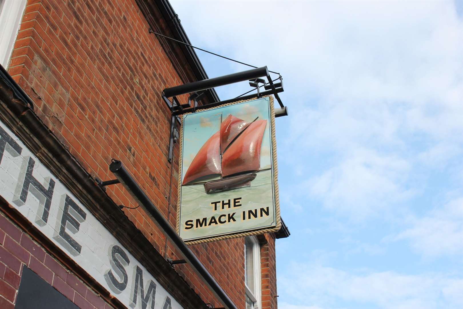 The pub was originally a pair of fisherman's cottages built in the 1800s