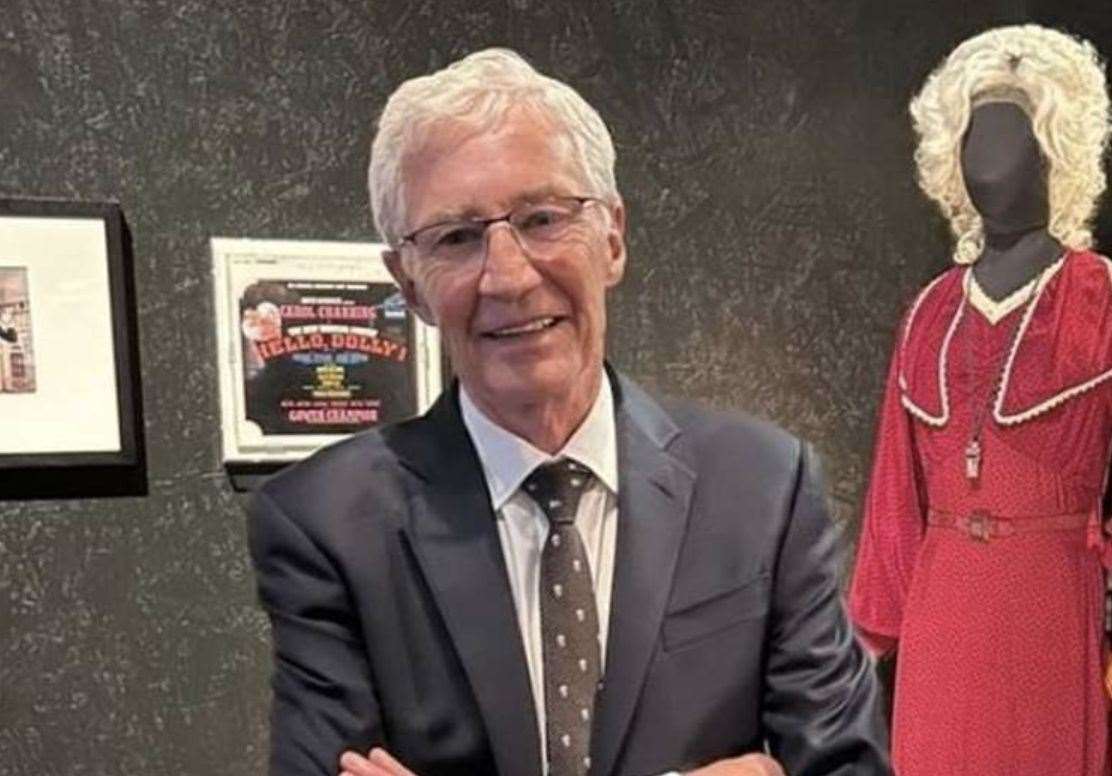 Paul O'Grady was a well known face to people in Aldington, Ashford