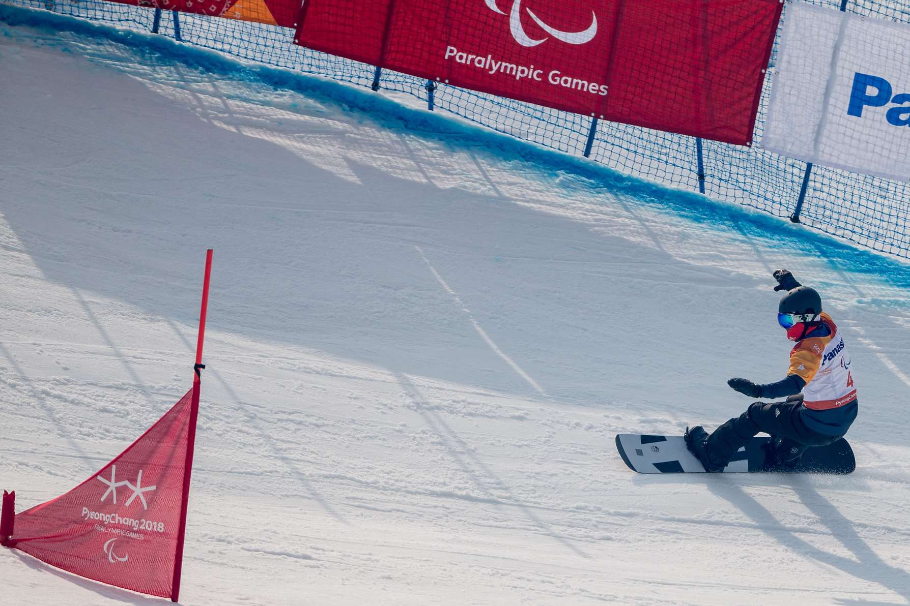 James Barnes-Miller shows off his skill at PyeongChang