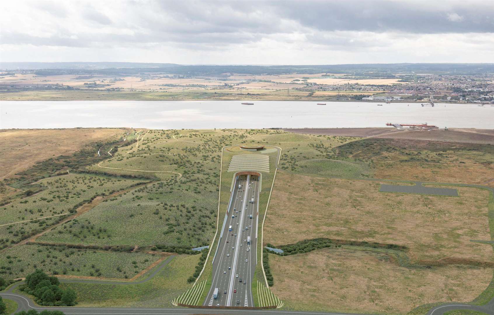 A decision on the Lower Thames Crossing has been delayed. Credit: National Highways