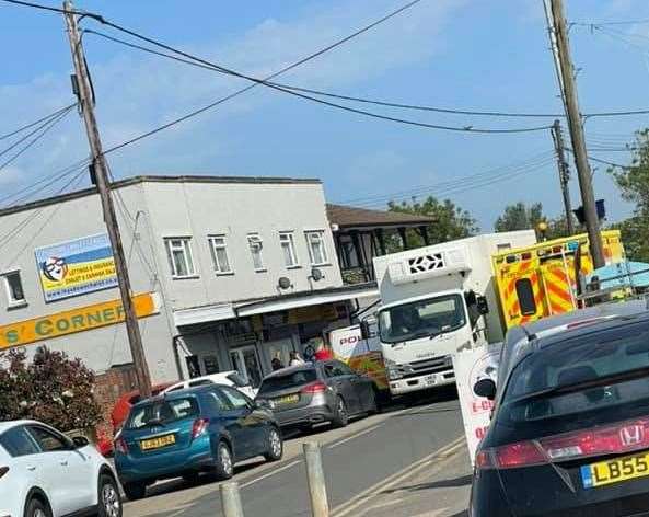 Police and ambulance crews were called to Leysdown Road, Leysdown, on Wednesday, June 2, after a suspected knifepoint robbery