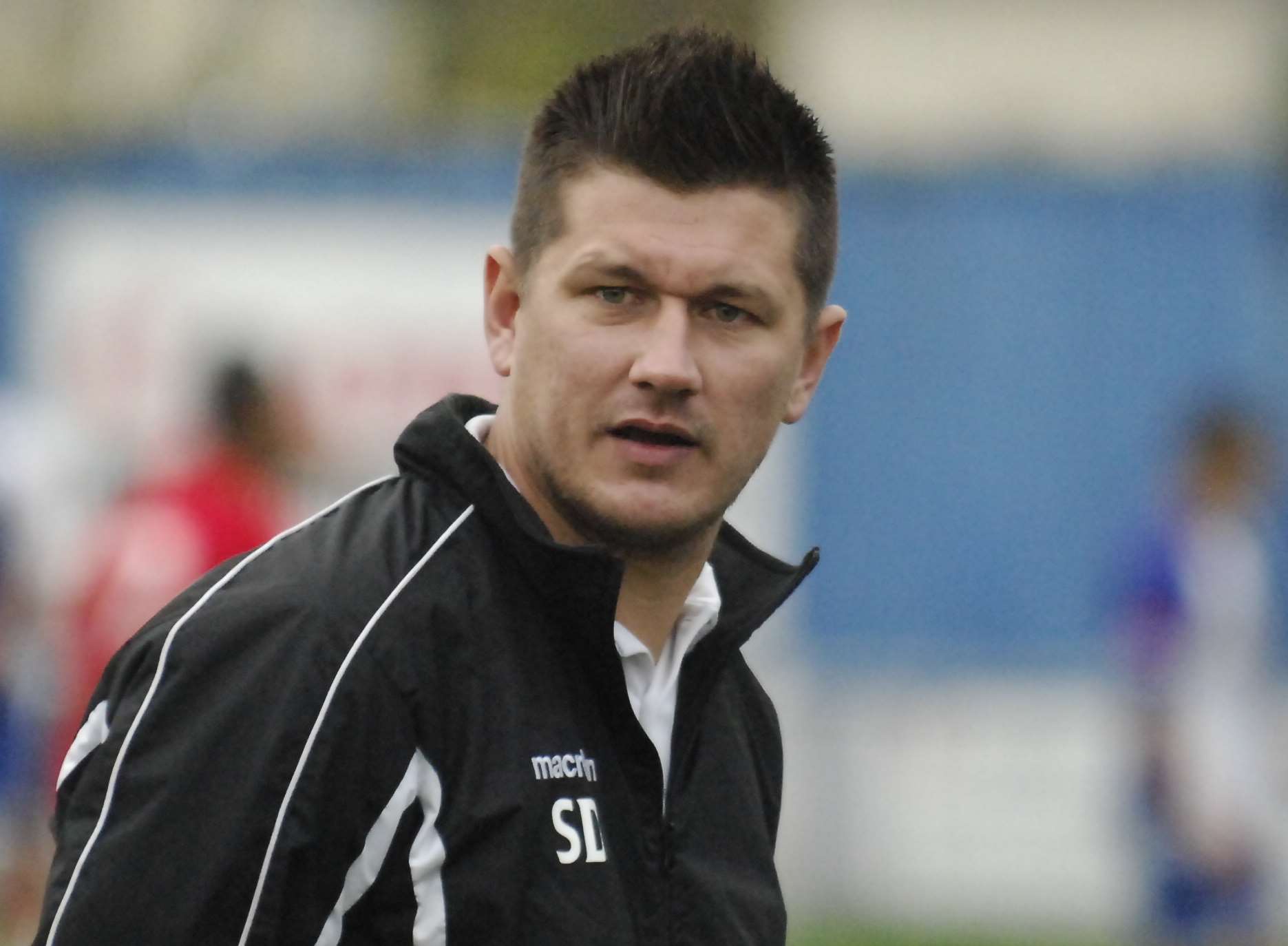 Herne Bay manager Sam Denly. Picture: Chris Davey