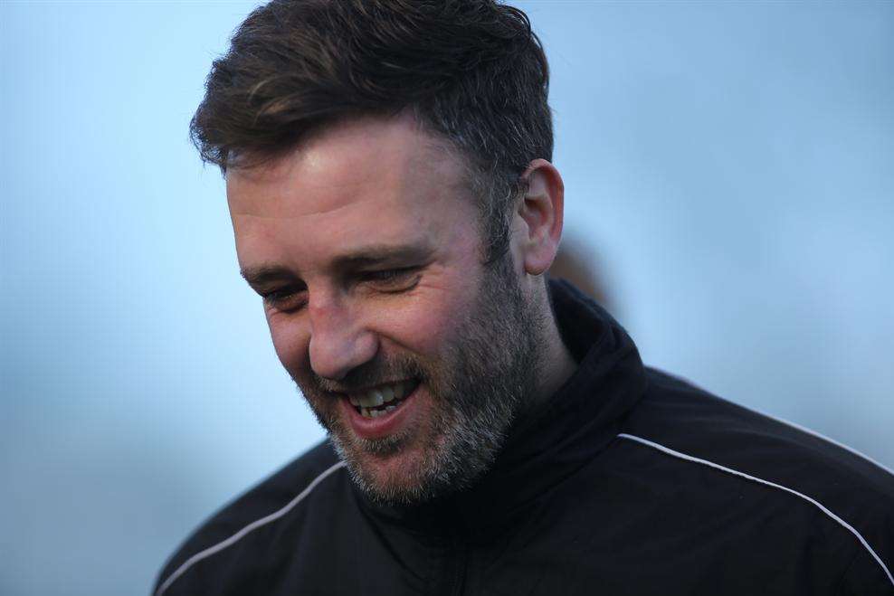 Maidstone boss Jay Saunders Picture: Martin Apps