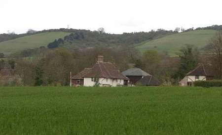 UNDER THREAT: The Hollingbourne side of junction 8 of the M20. Picture: MIKE SMITH