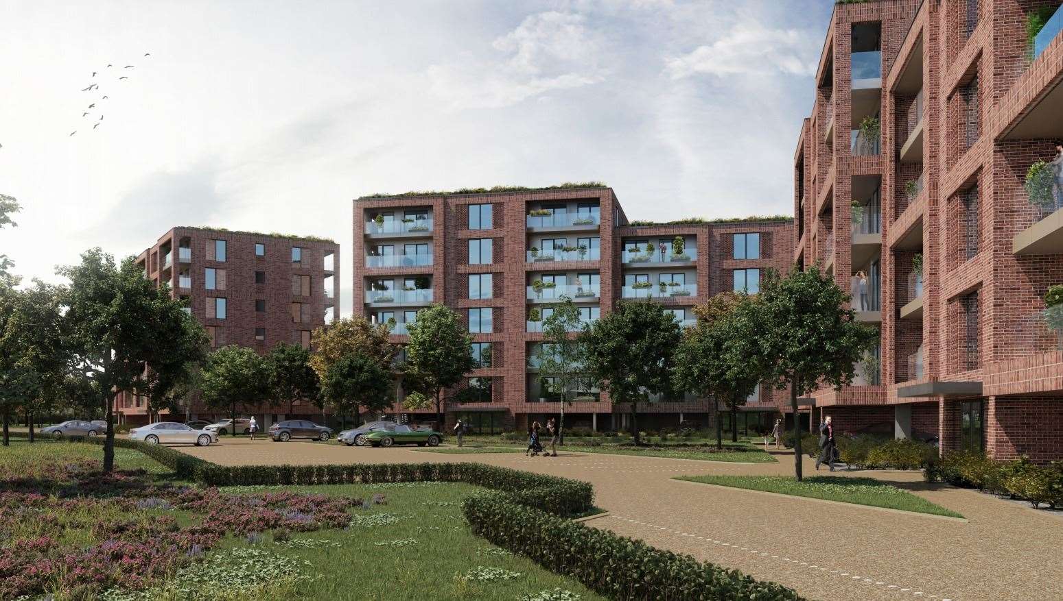 Bosses proposed 212 flats in six blocks