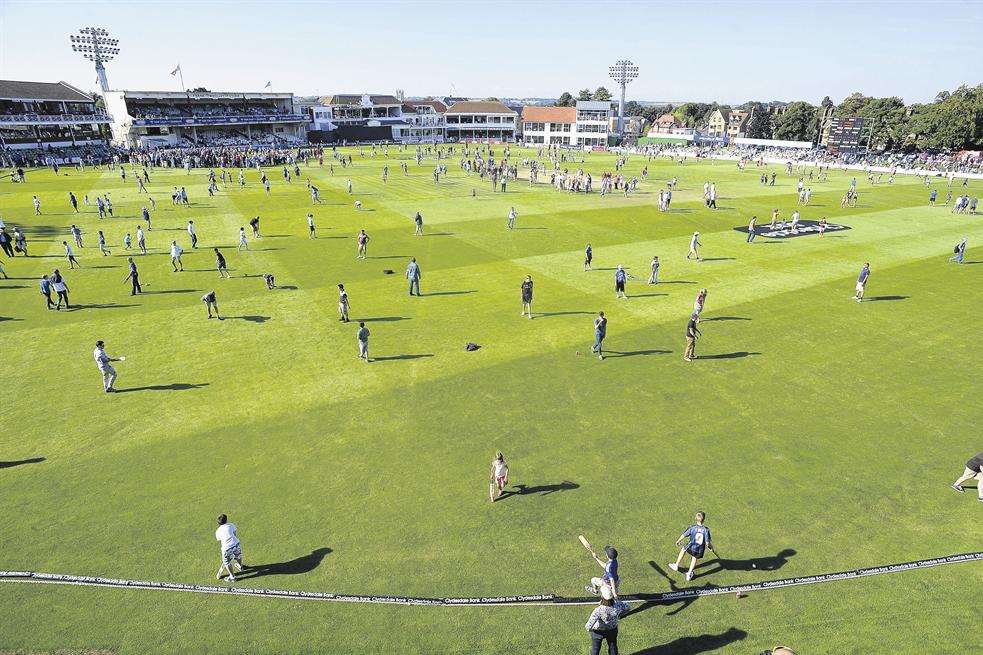 The Spitfire Ground, St Lawrence Picture: Barry Goodwin