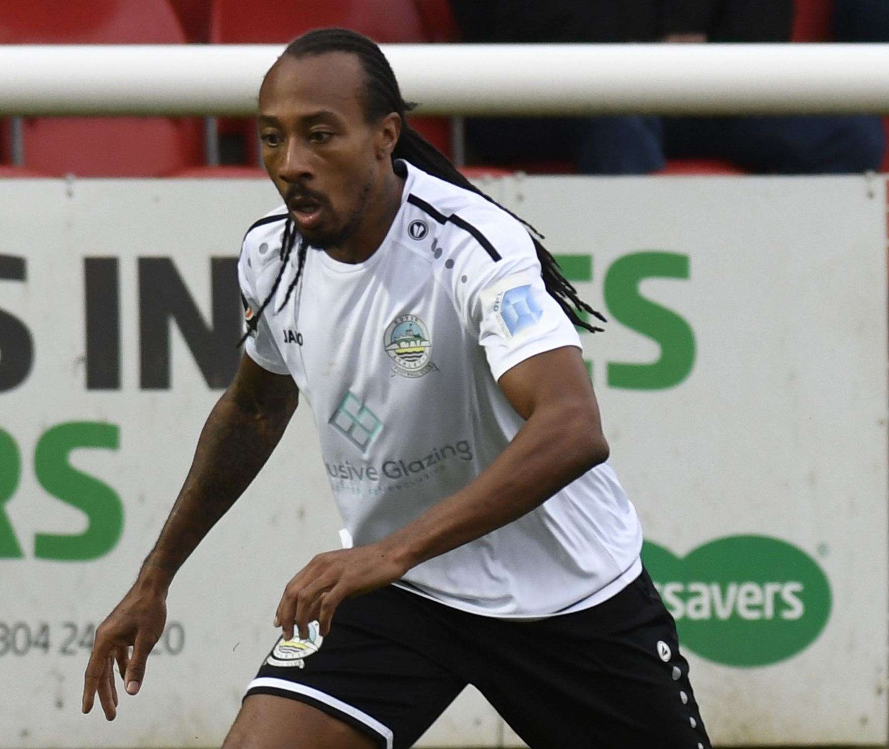 Dover midfielder Ricky Modeste Picture: Tony Flashman