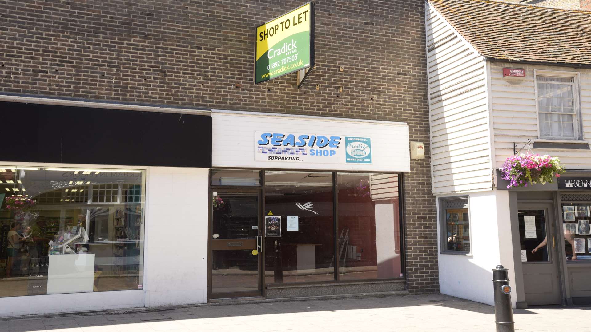 The empty shop proposed for an off licence