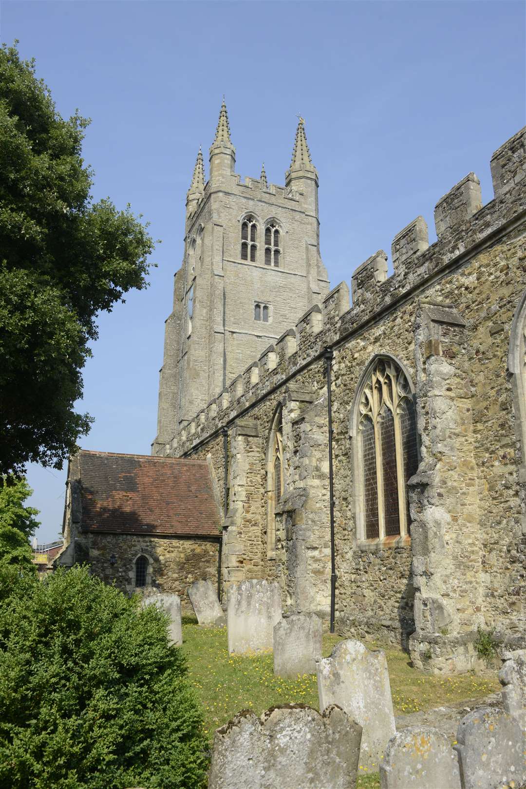 St Mildred's Church in Tenterden. Picture: Paul Amos