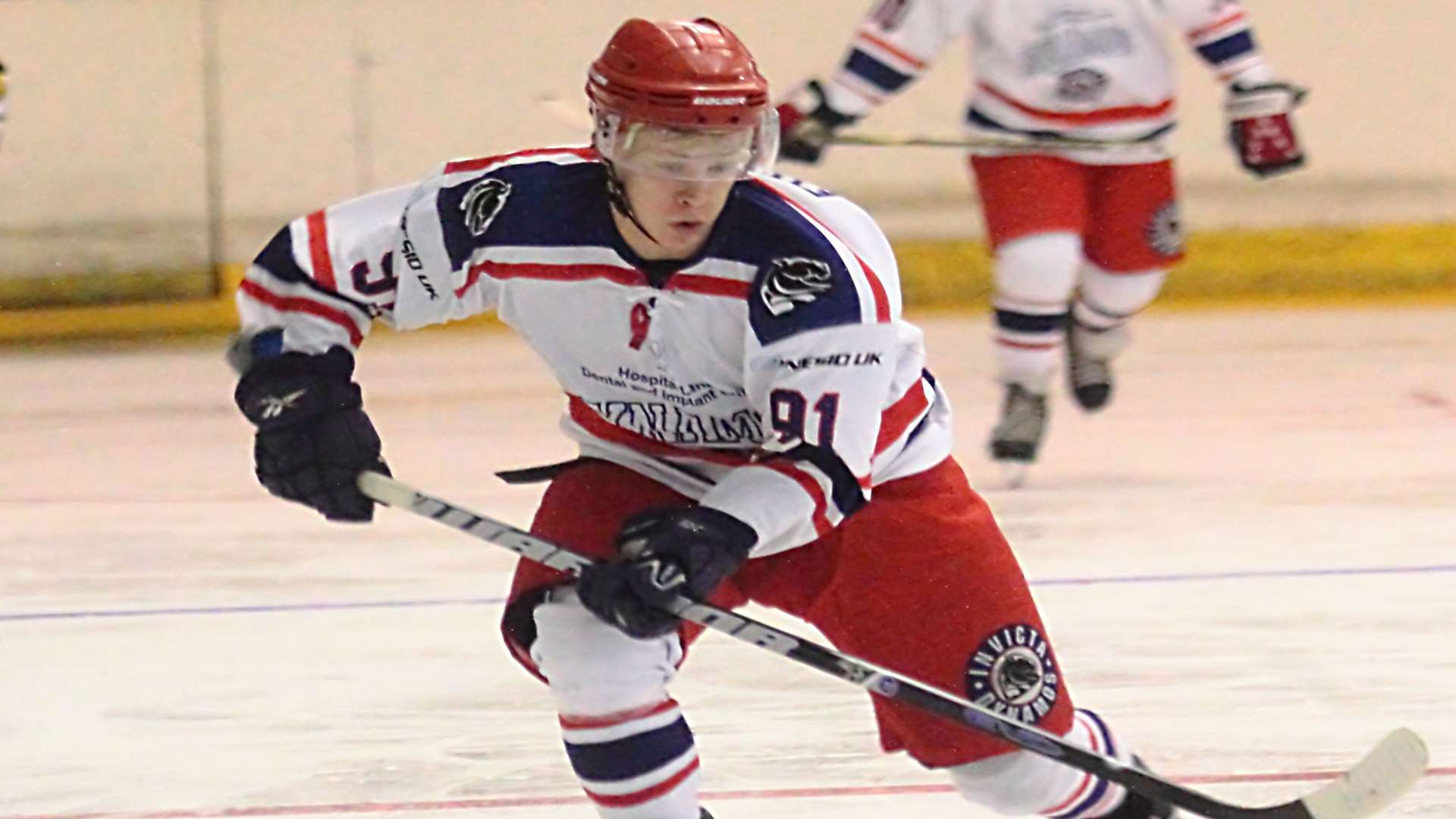 Invicta Dynamos' Callum Fowler scored four goals in the second leg to secure the trophy for his side Picture: David Trevallion