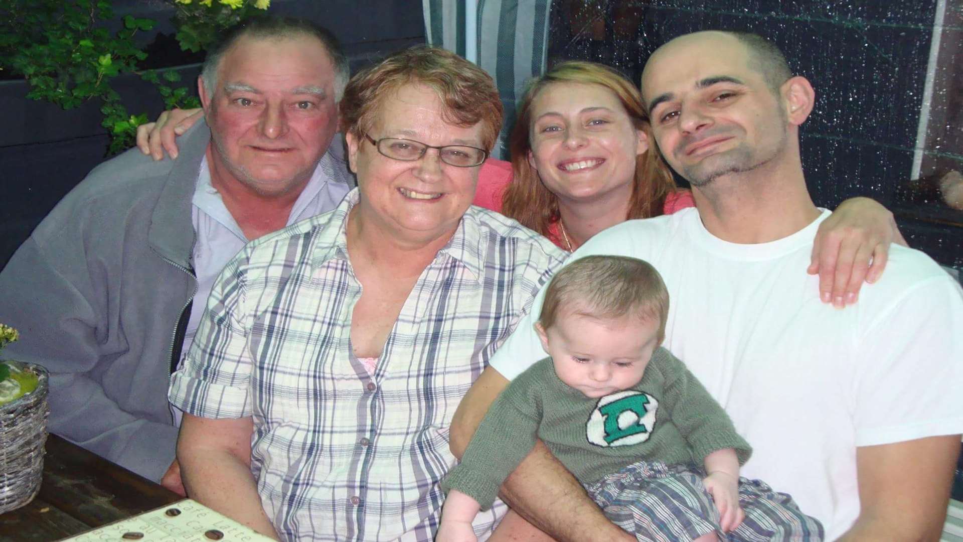 Peter Filipovic with his family. Picture: Family Handout/Press Association Images.