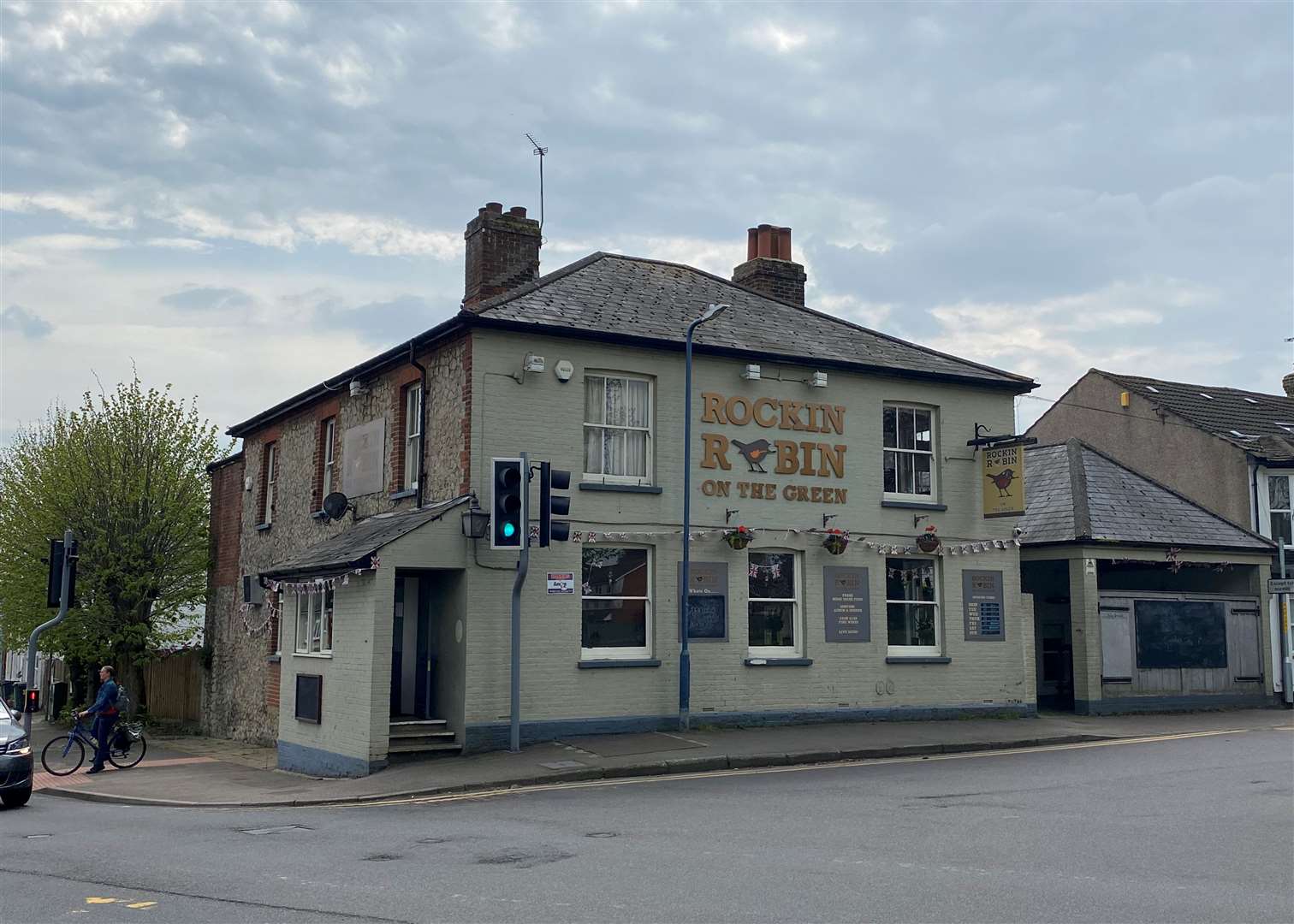 The pub is situated on Heath Road in Barming