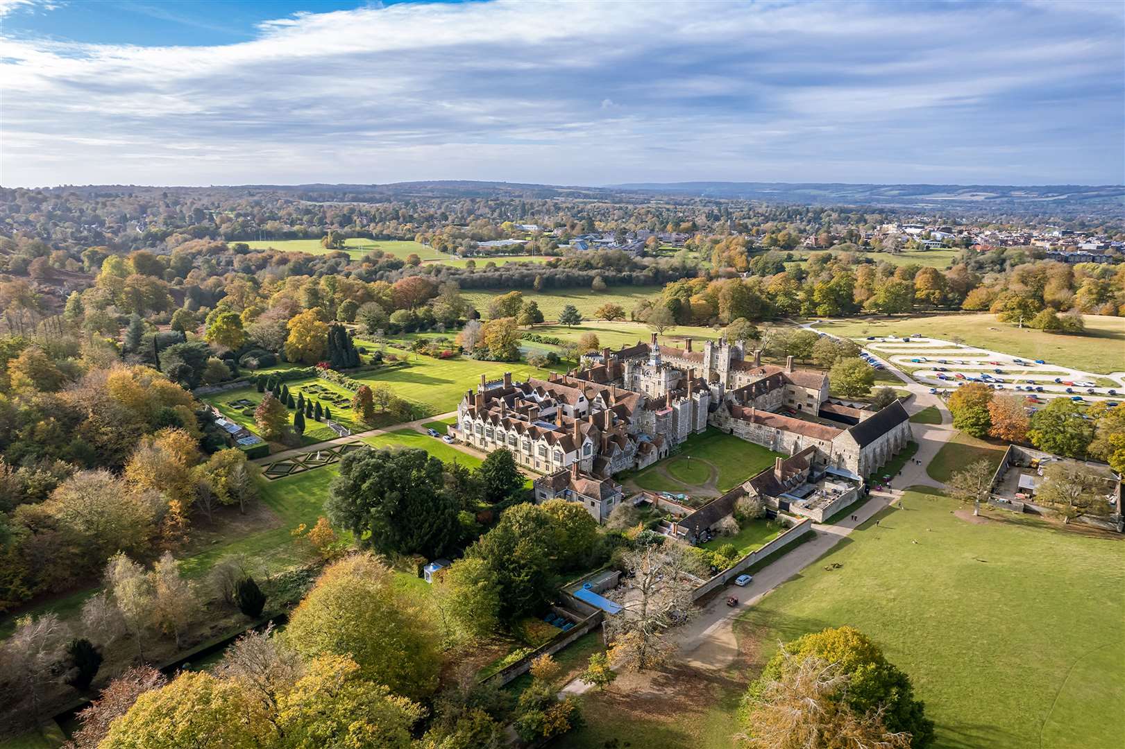 Knole House in Knole Park