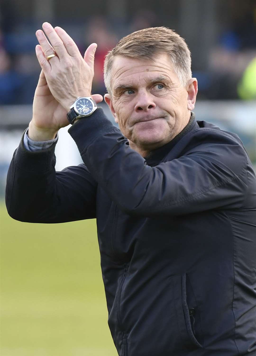 Dover manager Andy Hessenthaler. Picture: Tony Flashman