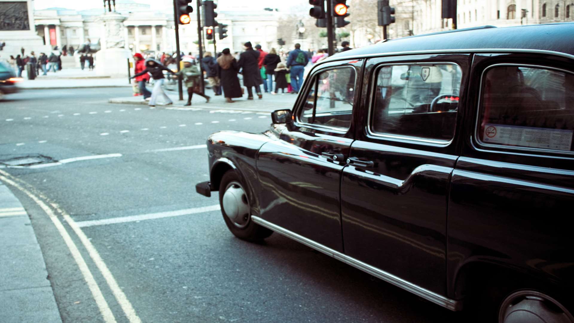 The cabbie is accused of failing to let the woman out of his vehicle. Stock image.