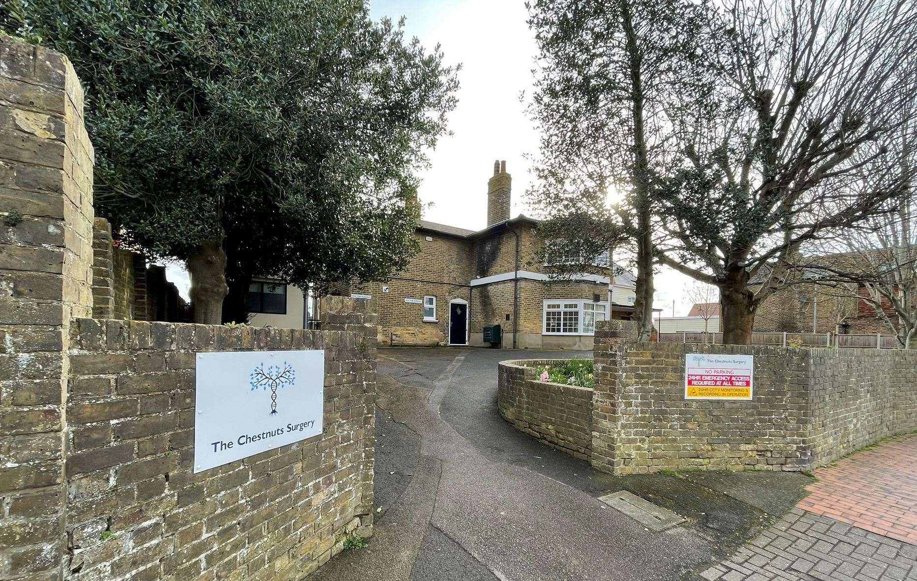 The Chestnuts Surgery in East Street, Sittingbourne