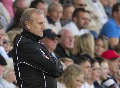 Dartford manager Tony Burman Picture: Andy Payton