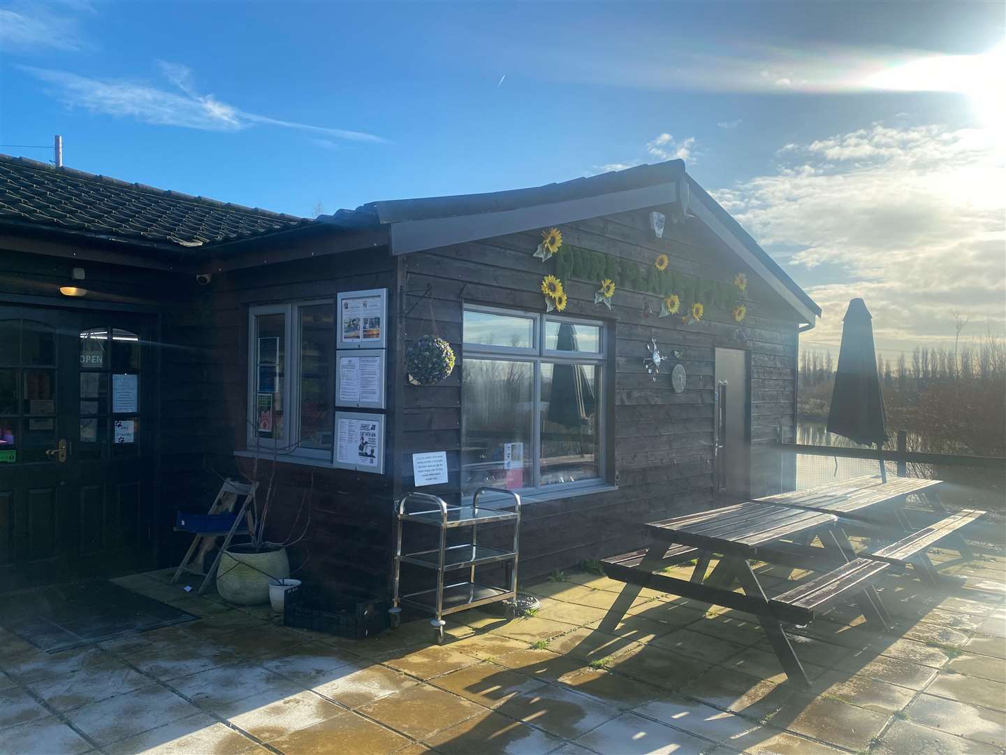 We went for a microwave-free lunch at PurePlanet cafe in Cliffe. All pictures: Sam Lawrie