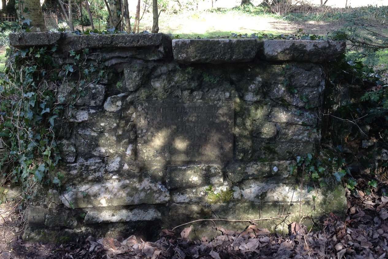 Reputed grave of Richard Plantagenet