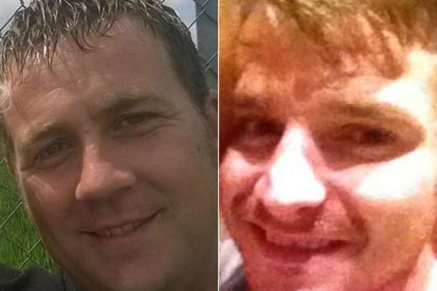 Michael Shepherd (left) and Karl Buchan both died in the crash.