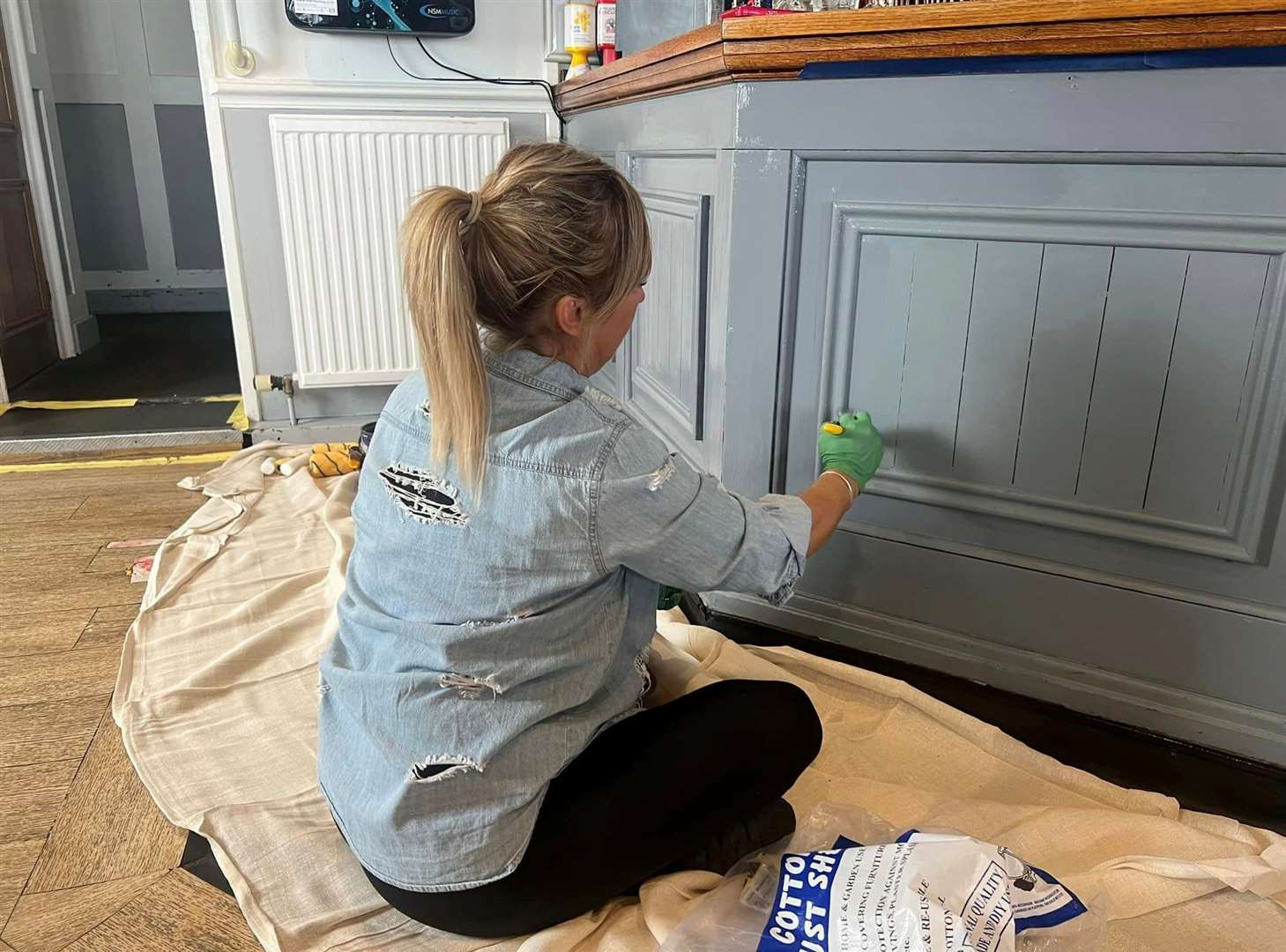 The pub on The Leas is getting a fresh lick of paint. Picture: The Playa Minster-On-Sea