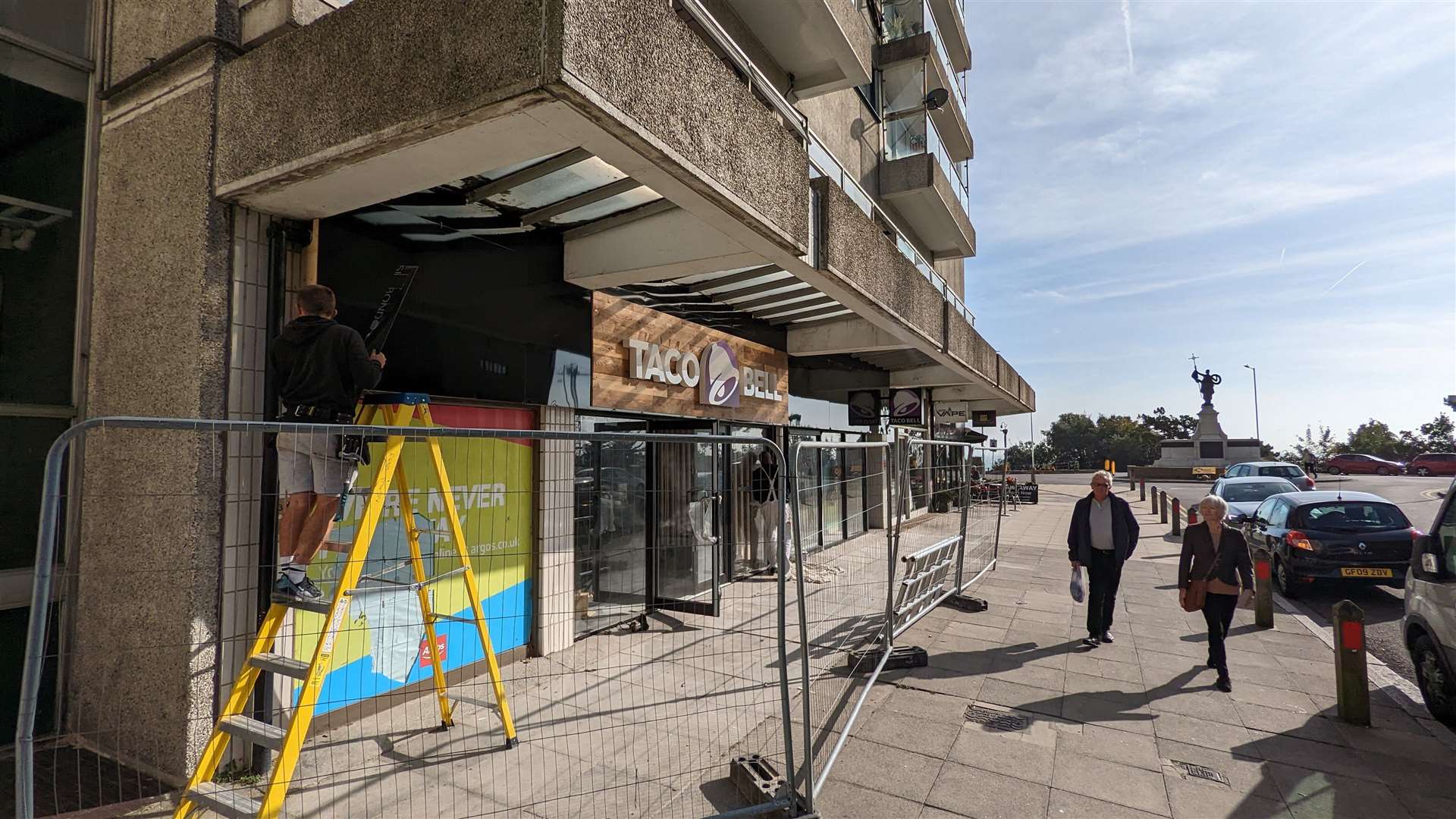 The new Taco Bell in Folkestone is occupying the site of a former Argos store