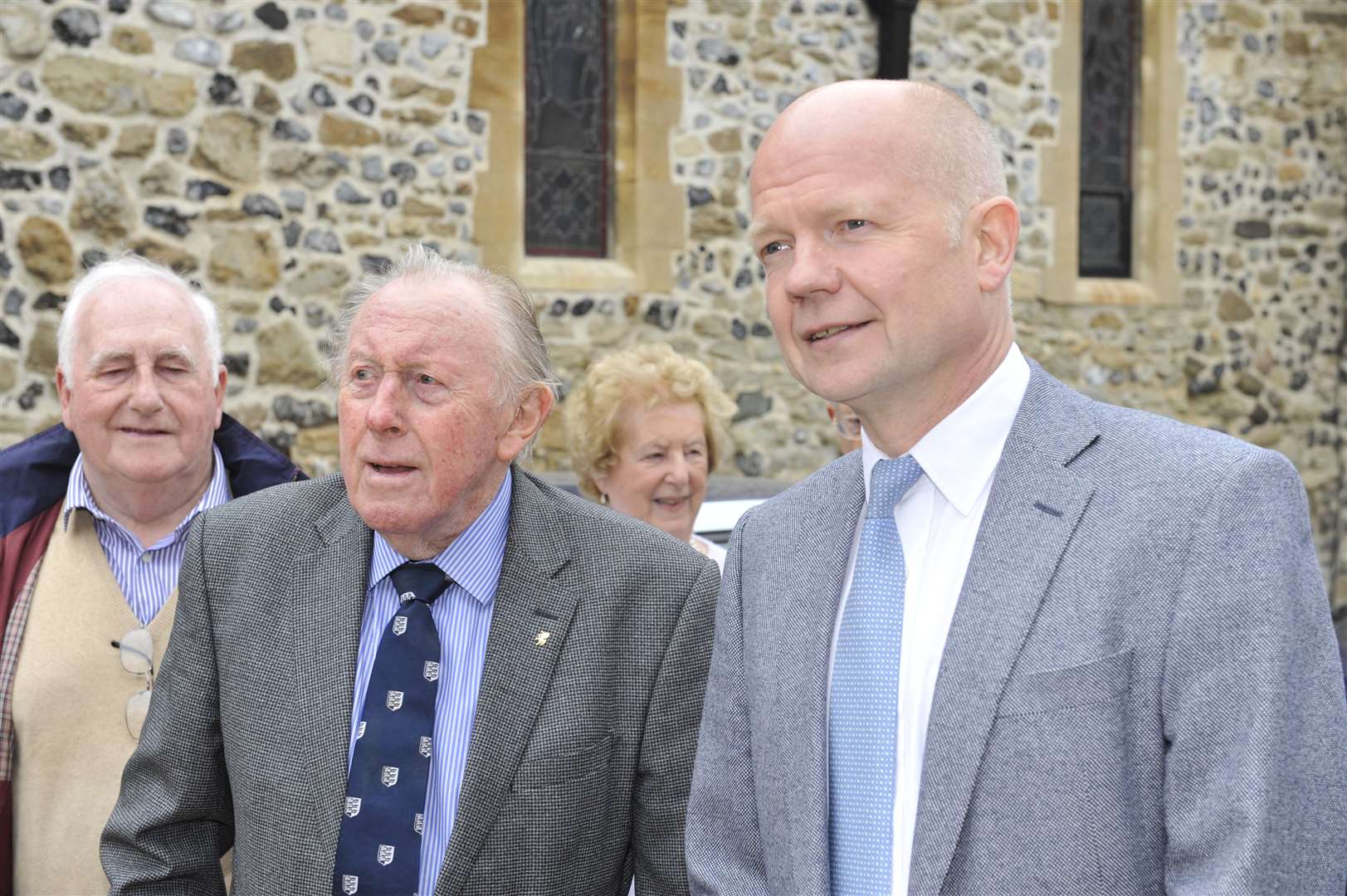 Cllr John Bragg with William Hague