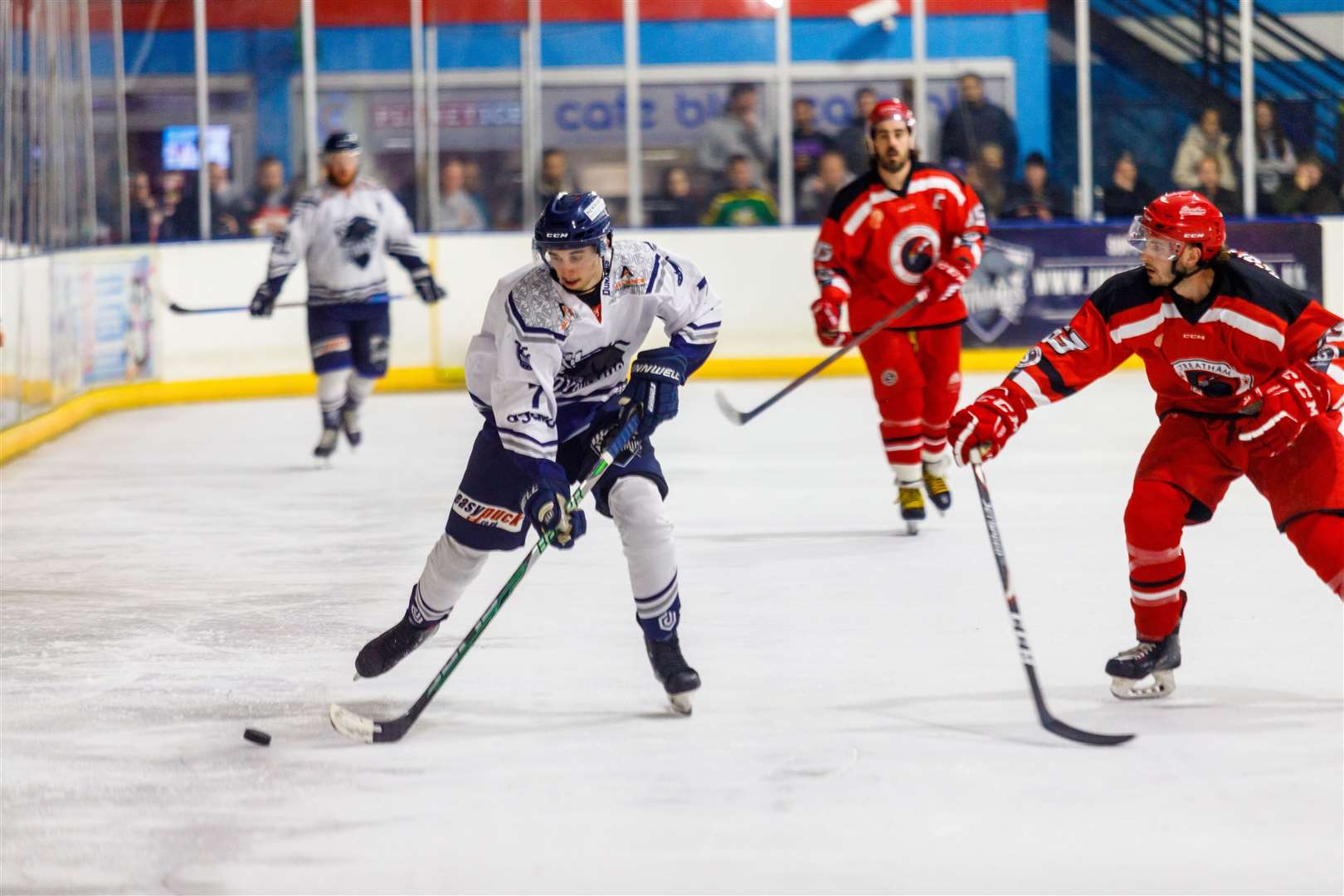 Ed Stedman in action for the Invicta Dynamos Picture: David Trevallion