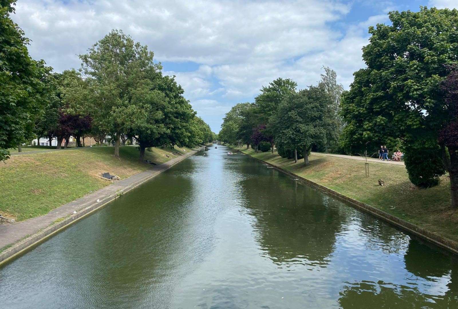 Lt. Col John Brown, who lived at Hay House, conceived the idea of the Royal Military Canal, which runs for 28 miles from Seabrook, near Hythe, to Cliff End, near Hastings