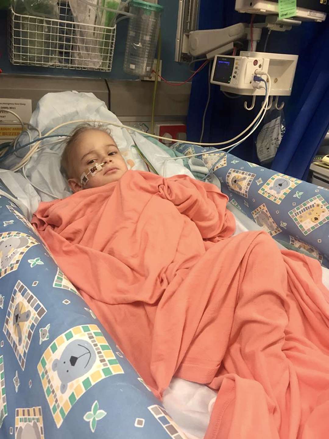 Liam has been undergoing gruelling treatment for neuroblastoma (family handout/PA)