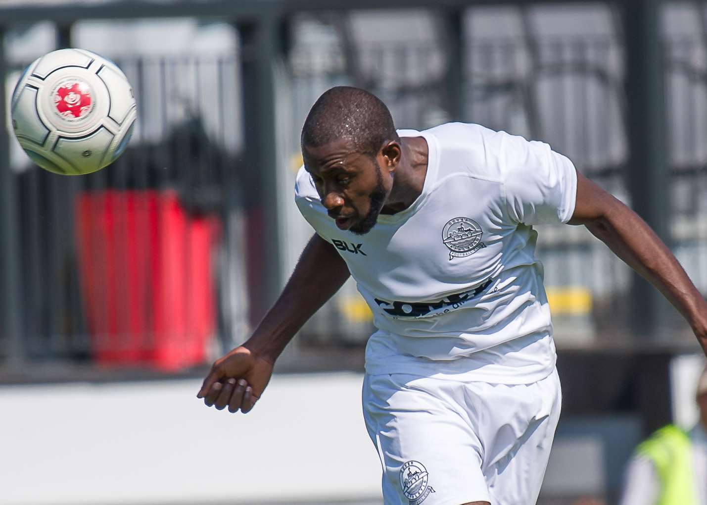 Dover midfielder Bedsente Gomis Picture: Alan Langley